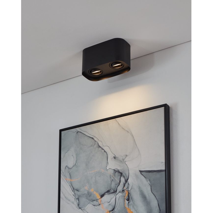 Eglo - LED RGBW Точковий світильник з регулюванням яскравості 2xGU10/5W/230V ZigBee