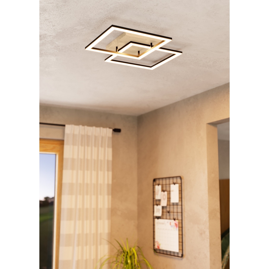 Eglo - Пристельова LED люстра з регулюванням яскравості 4xLED/16W/230V 2700-6500K