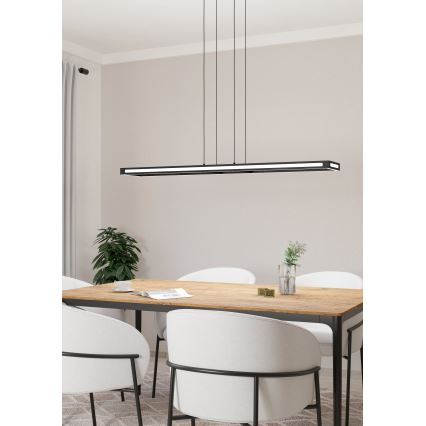 Eglo - Світлодіодна підвісна люстра з регулюванням яскравості LED/33W/230V 2700-6500K