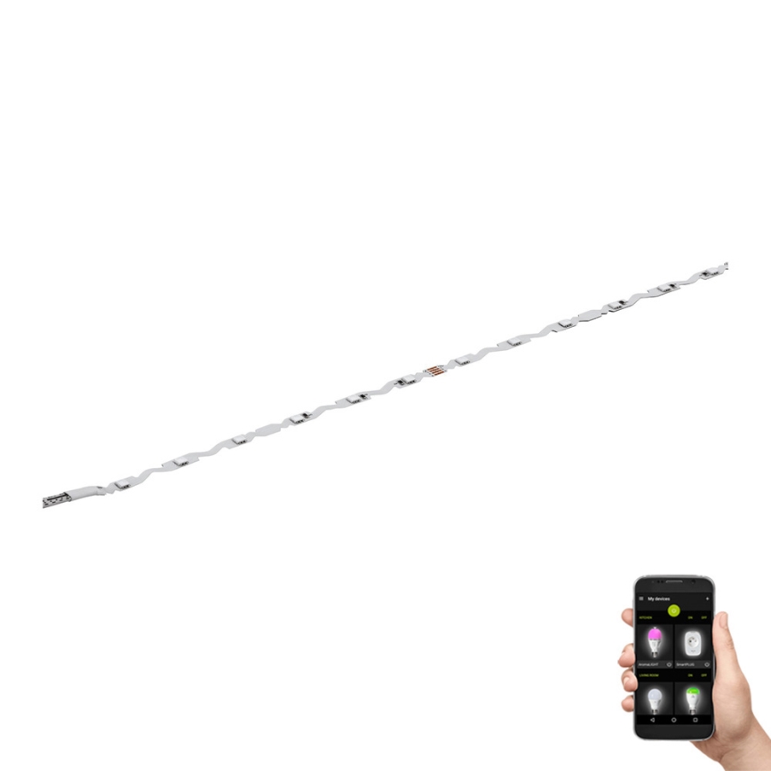 Eglo - Світлодіодна стрічка з регулюванням яскравості 3м LED/13,5W/24V 2700-6500K ZigBee