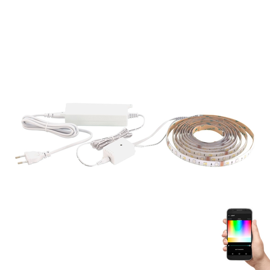 Eglo - Светодиодная RGBW-лента с регулированием яркости 8м LED/24W/24/230V 2700-6500K ZigBee
