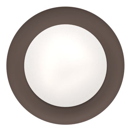Eglo 99704 - LED стельовий світильник PENJAMO LED/17,1W/230V коричневий