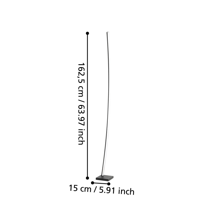 Eglo - LED Торшер LED/25,7W/230V