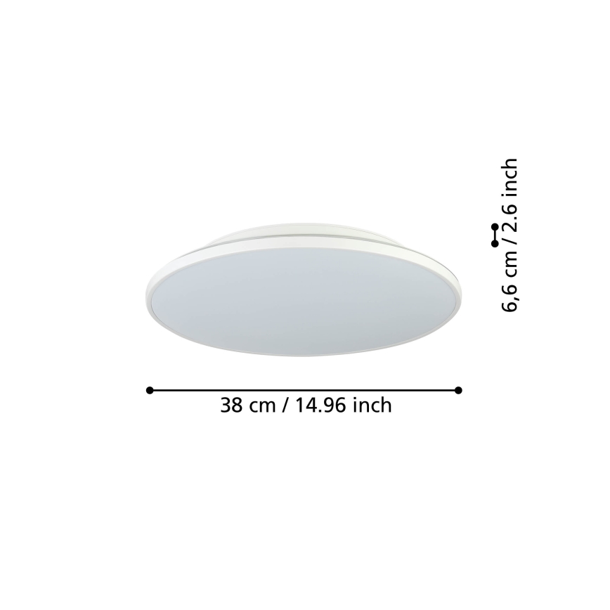 Eglo - Стельовий LED світильник LED/21W/230V ⌀ 38 см