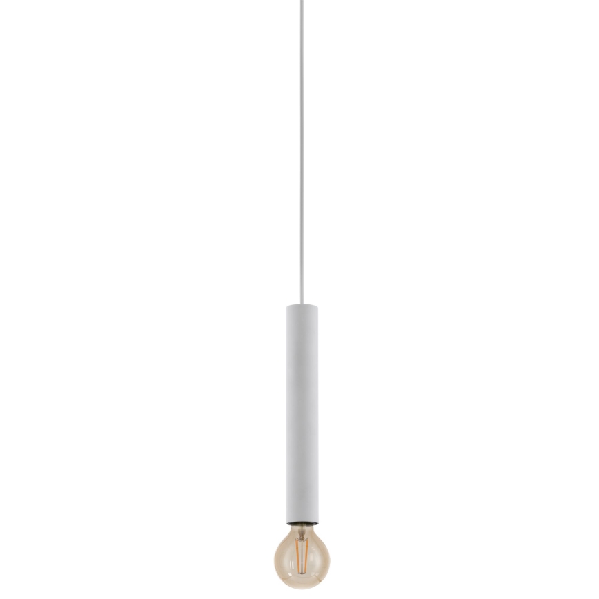 Eglo - Підвісна люстра для трекової системи 1xE27/40W/230V білий