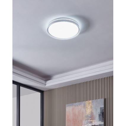 Eglo - Светодиодный диммируемый потолочный светильник LED/40W/230V 3000-6500K+ пульт ДУ