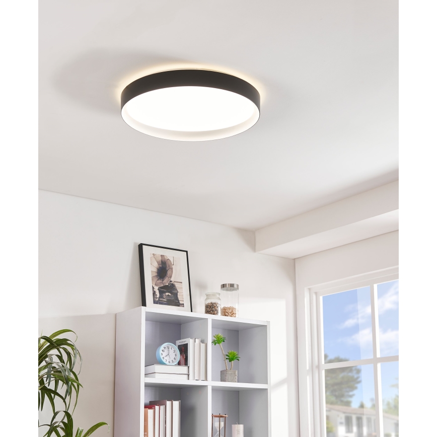 Eglo - Светодиодный диммируемый потолочный светильник LED/24W/230V 3000-6500K+ пульт ДУ