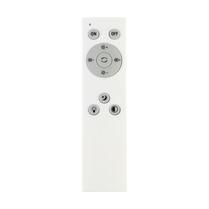 Eglo - Светодиодный диммируемый потолочный светильник LED/24W/230V 3000-6500K+ пульт ДУ