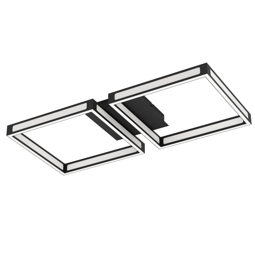 Eglo - Светодиодный потолочный светильник 2xLED/11,2W/230V черный