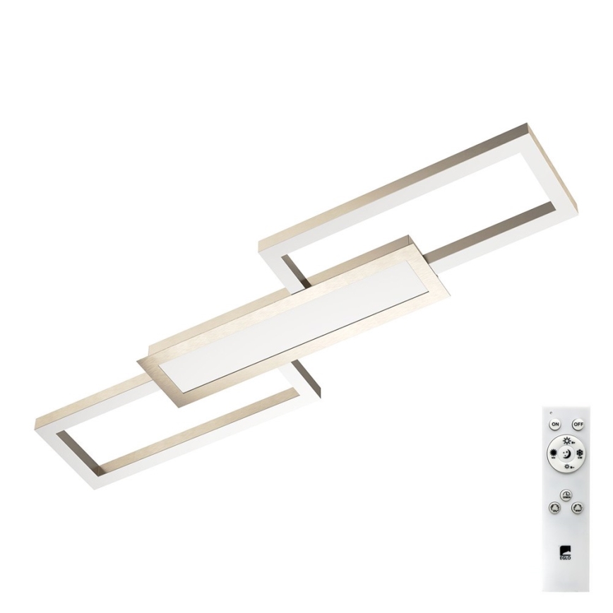 Eglo - Стельовий LED світильник з регулюванням яскравості LED/37W/230V 3000-6500K + дистанційне керування