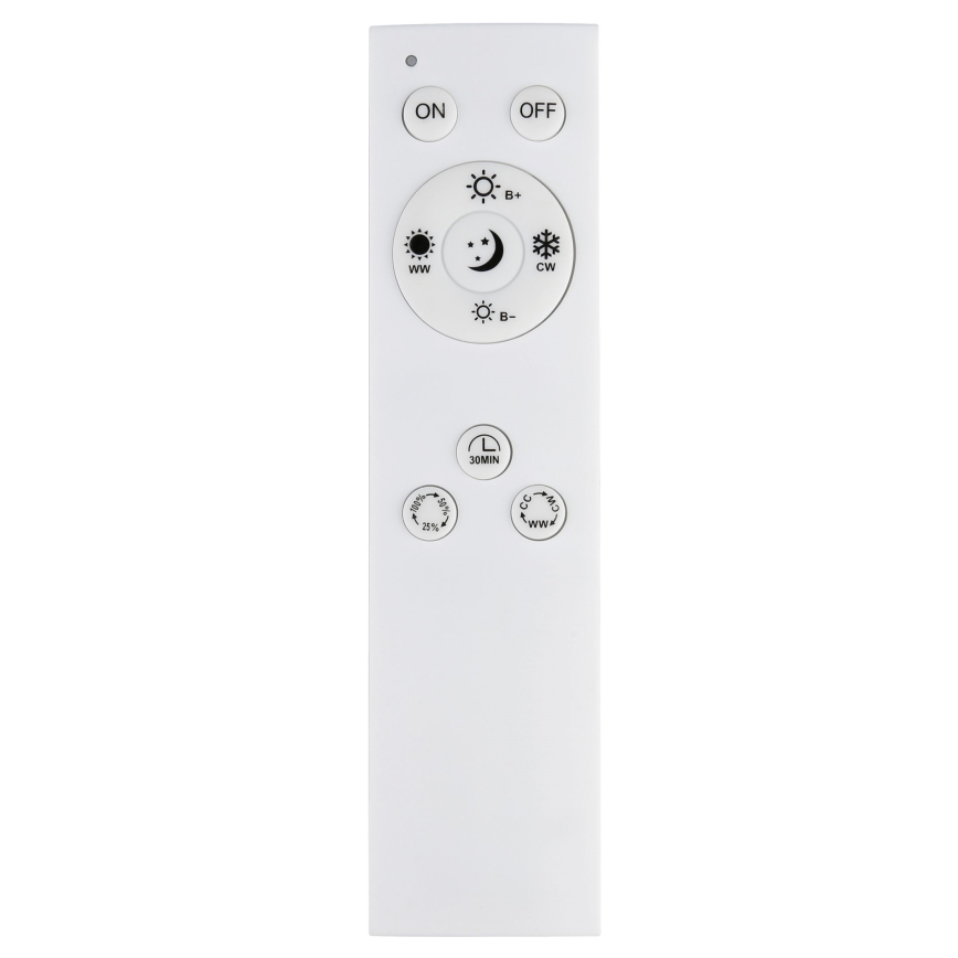 Eglo - LED Димерний стельовий світильник LED/37W/230V чорна + дистанційне керування