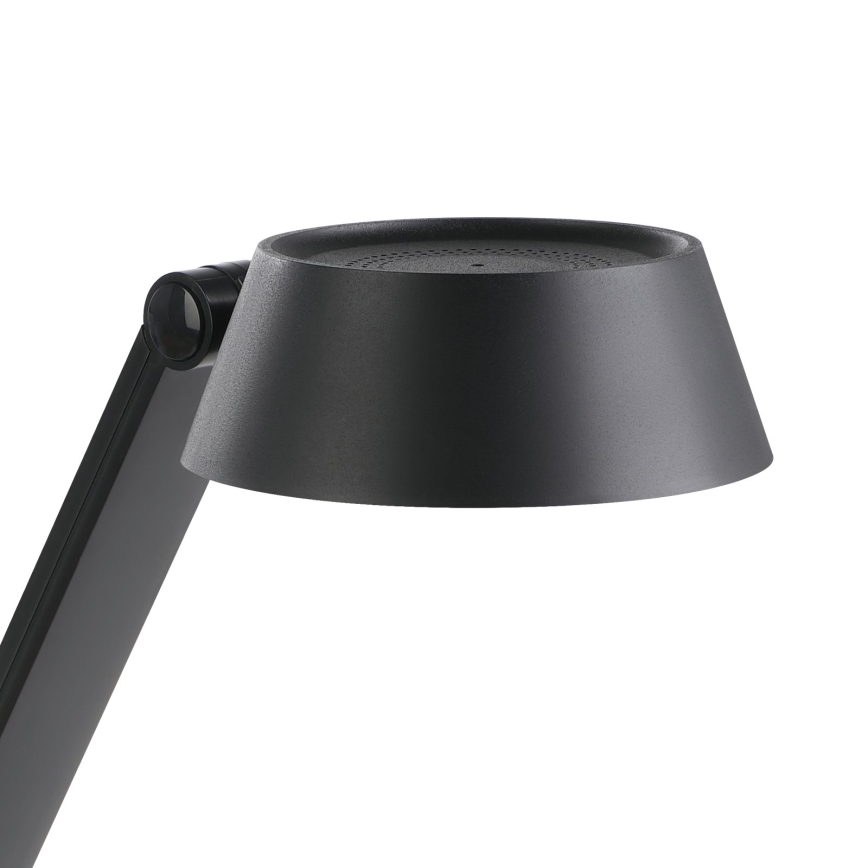 Eglo 99832 - LED сенсорная настольная лампа с диммером и беспроводной зарядкой BANDERALO LED/4,8W/230V čёрná