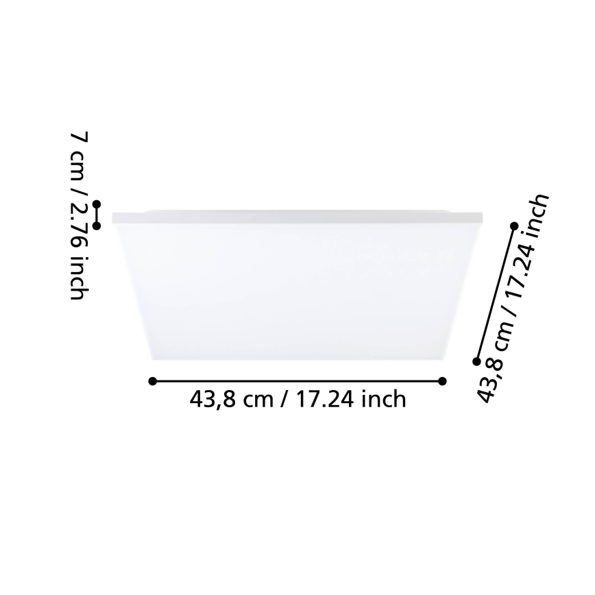 Eglo - Светодиодный потолочный светильник LED/20W/230V