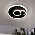 Eglo - Cветодиодный потолочный светильник LED/7,8W/230V диаметр 20 см черный
