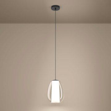 Eglo - диммируемая LED-люстра на тросе LED/7W/230V + LED/1,6W 2200-6500K глянцевый хром
