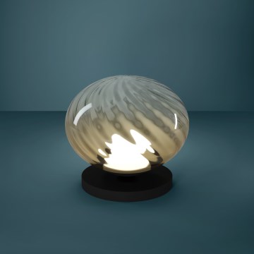 Eglo - диммируемая светодиодная настольная лампа LED/5,8W/230V 2200-6500K бежевый/дымчатый