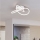 Eglo - Диммируемый потолочный светильник LED/40W/230V 2200-6500K диаметр 83 см белый + пульт дистанционного управления