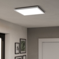 Eglo - диммируемый потолочный светодиодный RGBW светильник для ванной LED/17,6W/230V 2700-6500K 39x39 cm IP44 белый ZigBee