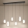 Eglo - димована LED-люстра на тросі 2xLED/7W/230V + 4xLED/5,5W + 6xLED/1,6W глянцевий хром