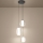 Eglo - димована світлодіодна люстра на тросі LED/7W/230V + 2xLED/5,5W + 3xLED/1,6W глянсовий хром