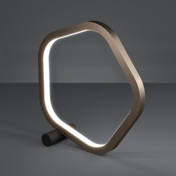 Eglo - LED диммируемая настольная лампа LED/7W/230V латунь
