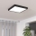 Eglo - LED Диммируемый потолочный светильник LED/20,5W/230V черный 28,5x28,5 cm