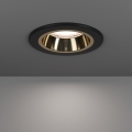 Eglo - LED диммируемый встраиваемый потолочный светильник для ванной LED/4,8W/230V 2700/4000/6500K IP44 чёрный