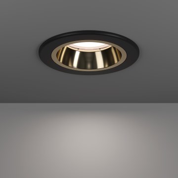 Eglo - LED диммируемый встраиваемый потолочный светильник для ванной LED/4,8W/230V 2700/4000/6500K IP44 чёрный