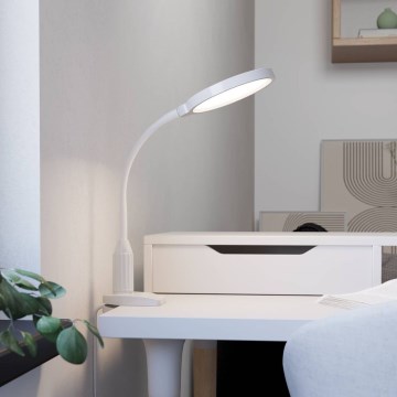Eglo - LED гнучка лампа з затискачем з можливістю затемнення LED/5,5W/230V 2700/4000/6500K біла