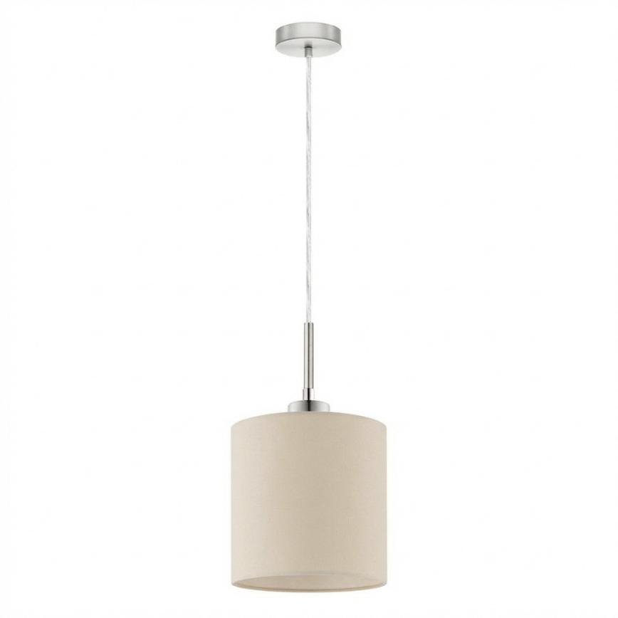 Eglo - LED-люстра на тросе TUNJA 1xE27/60W/230V кремовая