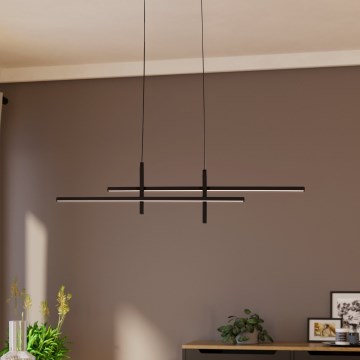 Eglo - LED люстра на тросі LED/20W/230V чорна