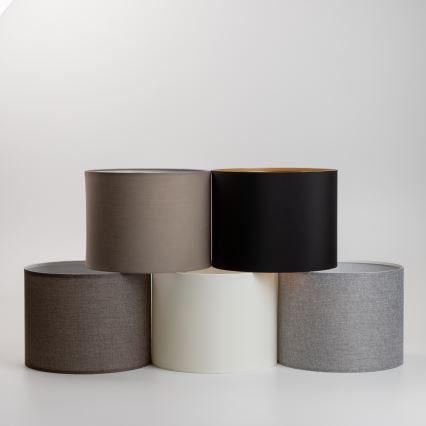 Eglo - Світлодіодна настільна лампа TUNJA 1xE27/60W/230V 38,5 см матовий хром/коричневий