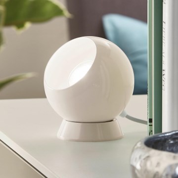 Eglo - LED настільна/настінна лампа 1xGU10/2,8W/230V біла