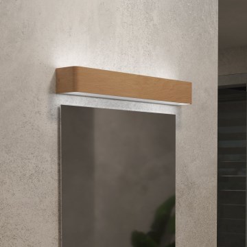 Eglo - LED Настінний світильник для ванної кімнати LED/26,5W/230V 3000K IP44 бежевий