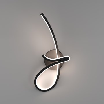 Eglo - LED настінний світильник LED/12W/230V 2700/4000/6500K чорний