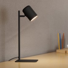 Eglo - LED Настольная лампа 1xGU10/4,5W/230V черная