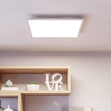 Eglo - LED-накладна панель з димуванням LED/33W/230V 2700-6500K 50x50 см біла + пульт дистанційного керування