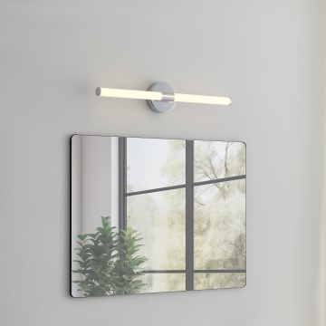 Eglo - LED-освещение для зеркала в ванной, 11 Вт, 230 В, 3000/4000/6500 К, 60 см, IP44, полированный хром