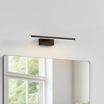 Eglo - LED-освещение для зеркала в ванной LED/7W/230V 3000/4000/6500K 40 cm IP44 черный