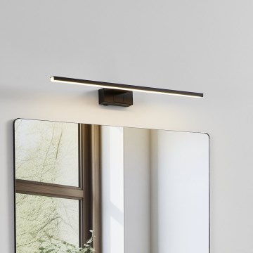 Eglo - LED-освітлення дзеркала для ванної кімнати LED/10W/230V 3000/4000/6500K 60 cm IP44 чорний