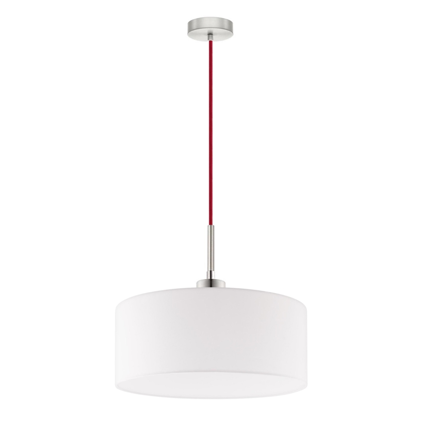 Eglo - LED  Підвісна люстра TUNJA 1xE27/60W/230V білий
