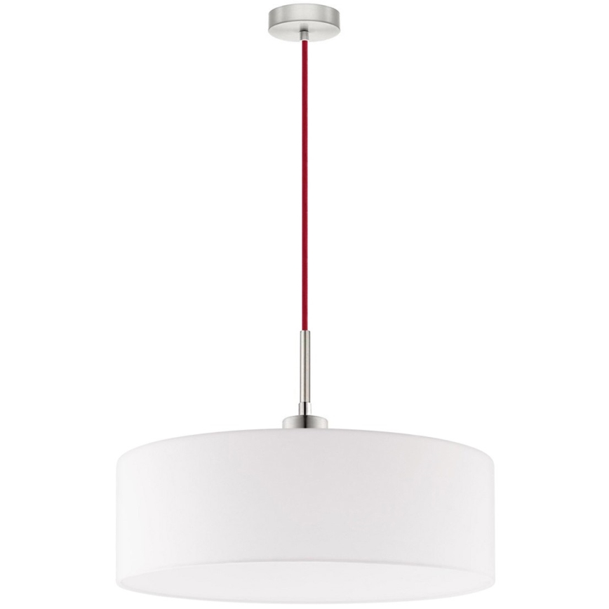 Eglo - LED  Підвісна люстра TUNJA 1xE27/60W/230V білий