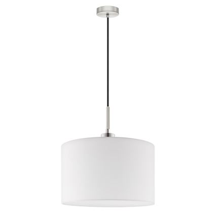 Eglo - LED  Підвісна люстра TUNJA 1xE27/60W/230V білий