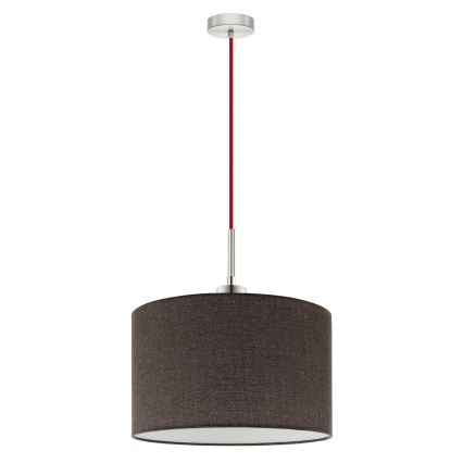 Eglo - LED  Підвісна люстра TUNJA 1xE27/60W/230V коричневий