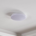 Eglo - LED потолочный светильник для ванной с датчиком движения и сумерек LED/18 Вт/230 В Ø 31 см IP54 белый