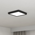 Eglo - LED потолочный светильник LED/10,5W/230V 2700/4000/6500K 22x22cm черный