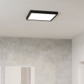Eglo - LED потолочный светильник LED/13W/230V 2700/4000/6500K 29x29cm чёрный