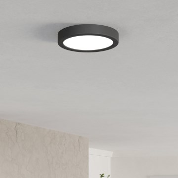 Eglo - LED потолочный светильник LED/7,5W/230V 2700/4000/6500K диаметр 16,6 см черный