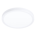 Eglo - LED потолочный светильник с датчиком движения FUEVA LED/17W/230V 3000K ø 28,5 cm pr. 28,5 cm