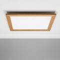 Eglo - LED Пристельова панель з регулюванням яскравості SALOBRENA-CL WOOD LED/31W/230V 2700-6500K 64x64 см коричневий